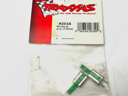Traxxas 2035 Green Crystal Set  27.195 MHz, Channel 5