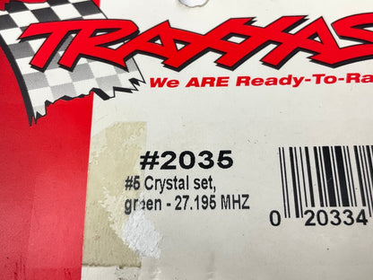 Traxxas 2035 Green Crystal Set  27.195 MHz, Channel 5