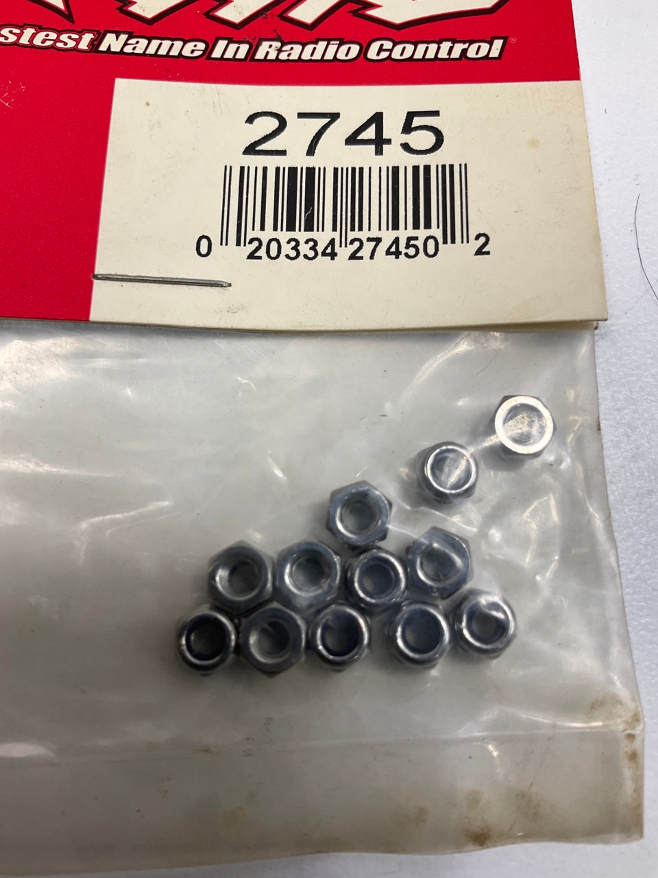 Traxxas 2745 - Nylon Locking Nuts, 3mm (12)