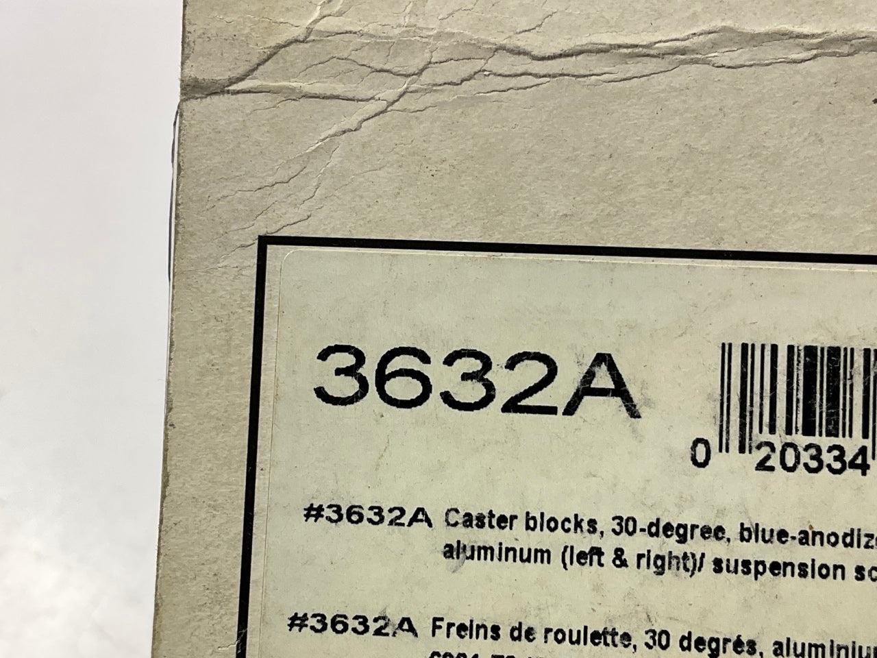 Traxxas 3632A Caster Blocks, Blue Aluminum 6061-T6 Rustler Slash Stampede