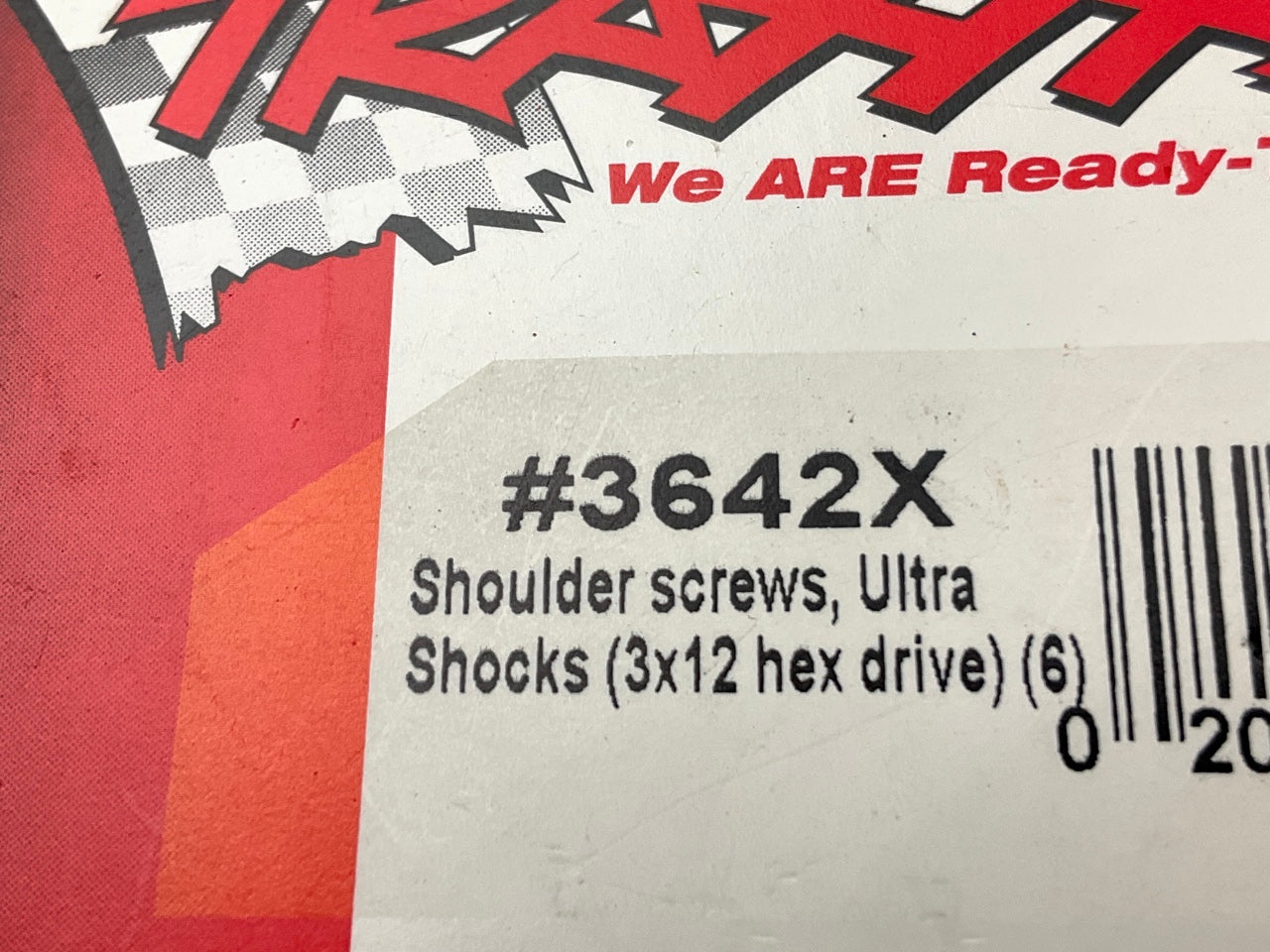 (6) Traxxas 3642X Shoulder Screws Ultra Shocks (3x12mm, Hex Drive)