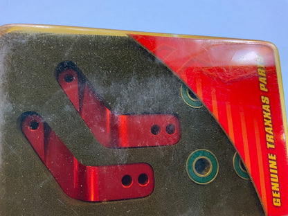 Traxxas 3652X Aluminum Stub Axle Carriers Red Bandit  Rustler & Stampede (2)