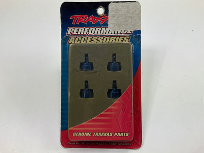 Traxxas 3767A - Aluminum Ultra Shock Cap Blue Rustler, Stampede, Slash