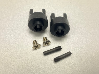 Traxxas 4628R Differential Output Yokes, Black (2)