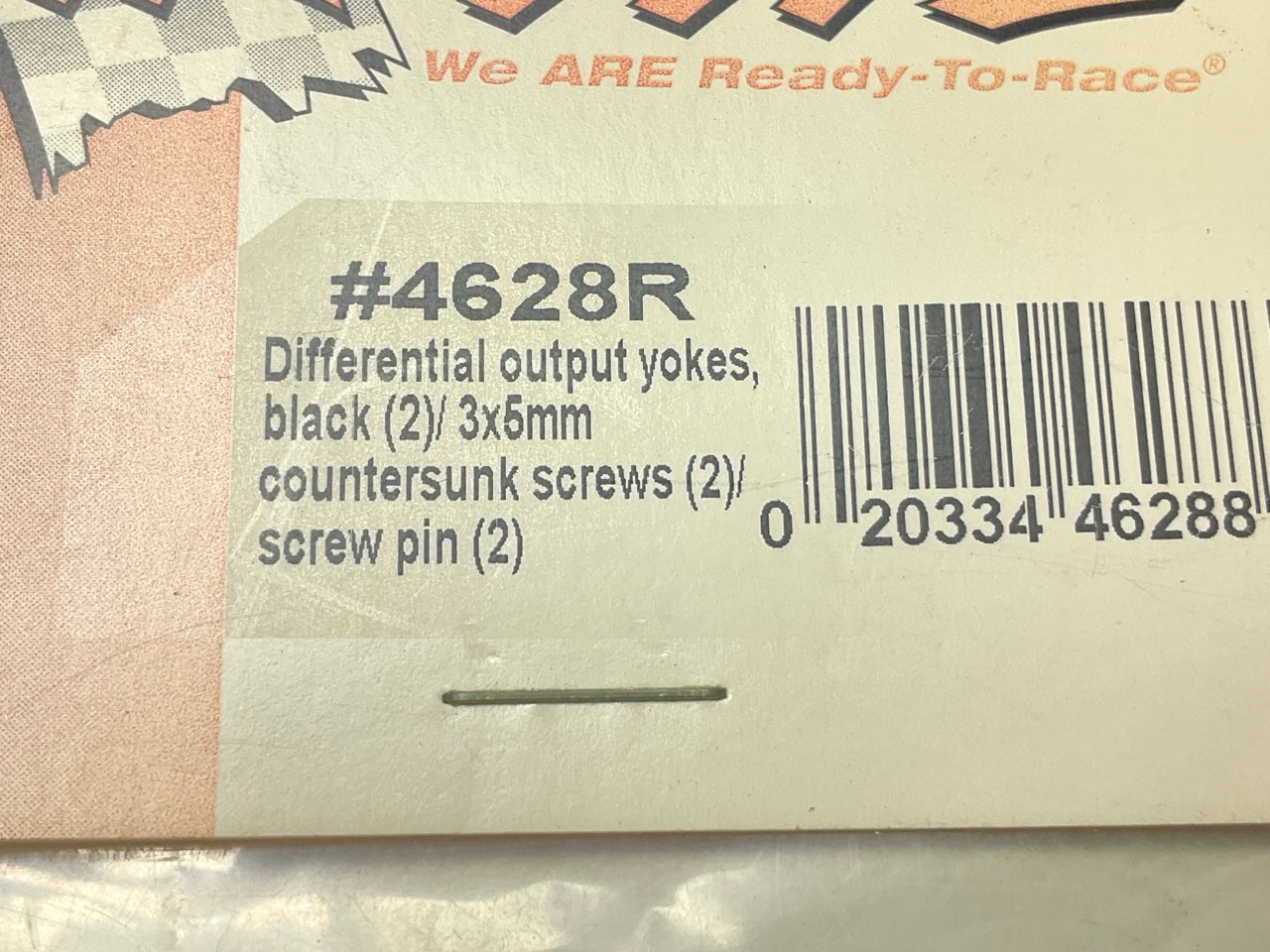 Traxxas 4628R Differential Output Yokes, Black (2)