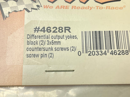 Traxxas 4628R Differential Output Yokes, Black (2)