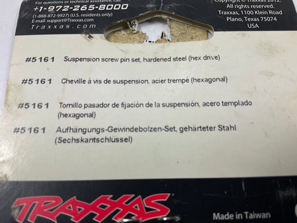 Traxxas 5161 Suspension Screw Pin Set, Hardened Dteel (hex Drive)