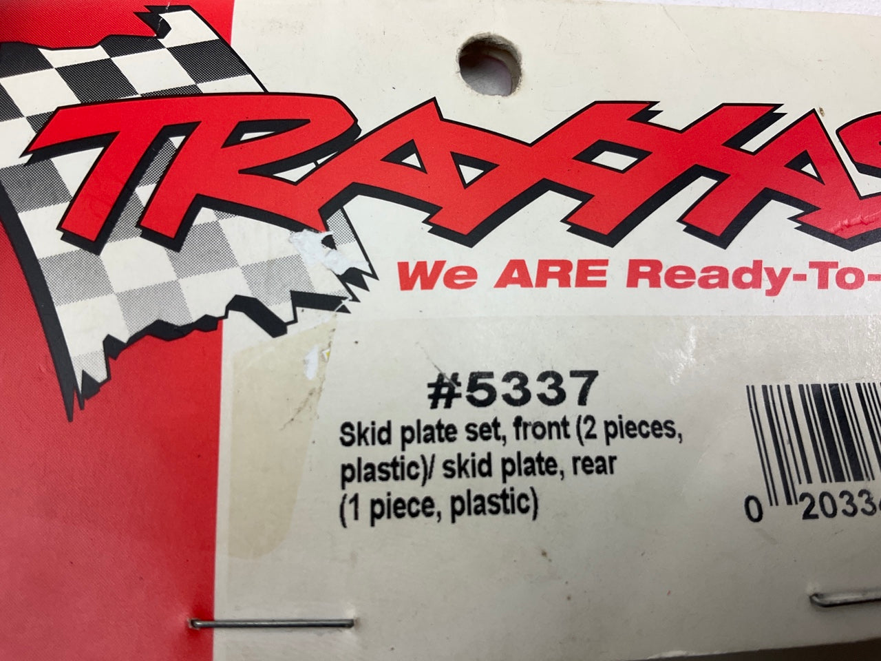 Traxxas 5337 Skid Plate Set Front/Rear For Revo, Summit, Slayer 1/10