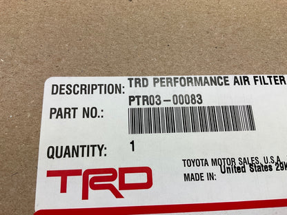 TRD PTR03-00083 OEM Performance High-Flow Air Filter - 2012-2024 4Runner 4.0L V6