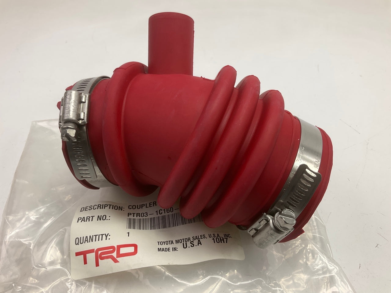 TRD Performance Air Intake System Air Cleaner Rubber Coupler For 2018-2021 C-HR