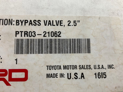 TRD PTR03-21062 Cold Air Intake System CAI Air Bypass Valve - 2.5''