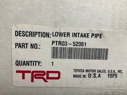 TRD PTR03-52061 Cold Air Intake System Tube W/ (2) 90 Degree Bends Custom Apps.