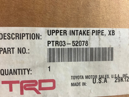TRD PTR03-52078 Cold Air Intake System Inlet Air Tube Pipe For 2008-15 Scion Xb