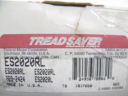 Tread Saver ES2020RL Steering Tie Rod End - Front Inner