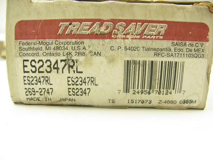 (2) Tread Saver ES2347RL Steering Tie Rod End - Front Outer