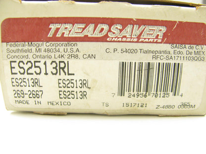 (2) Tread Saver ES2513RL Steering Tie Rod End - Front Outer