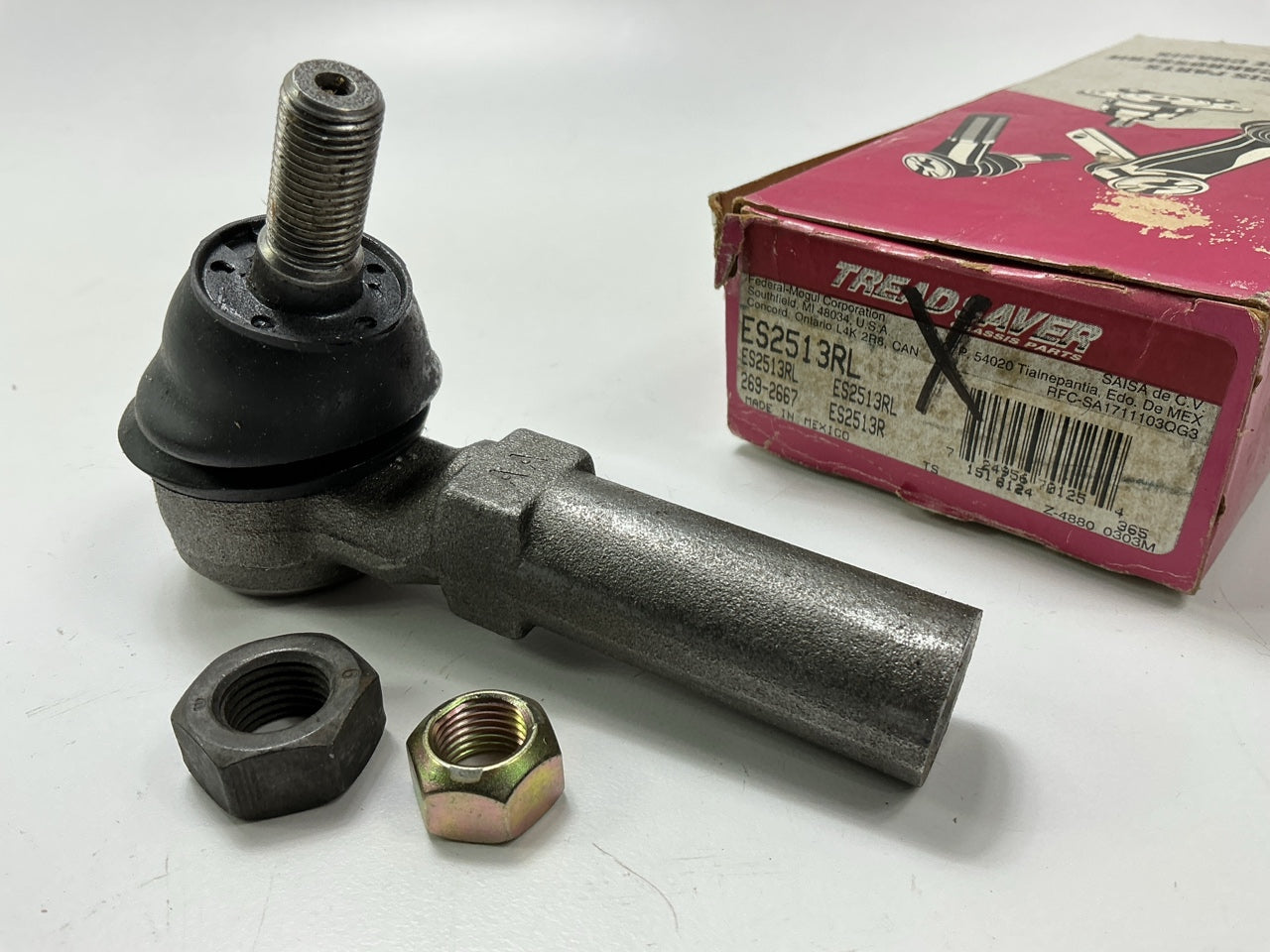 Tread Saver ES2513RL Steering Tie Rod End - Front Outer