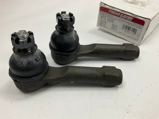 (2) Tread Saver ES2814RL Front Outer Steering Tie Rod End