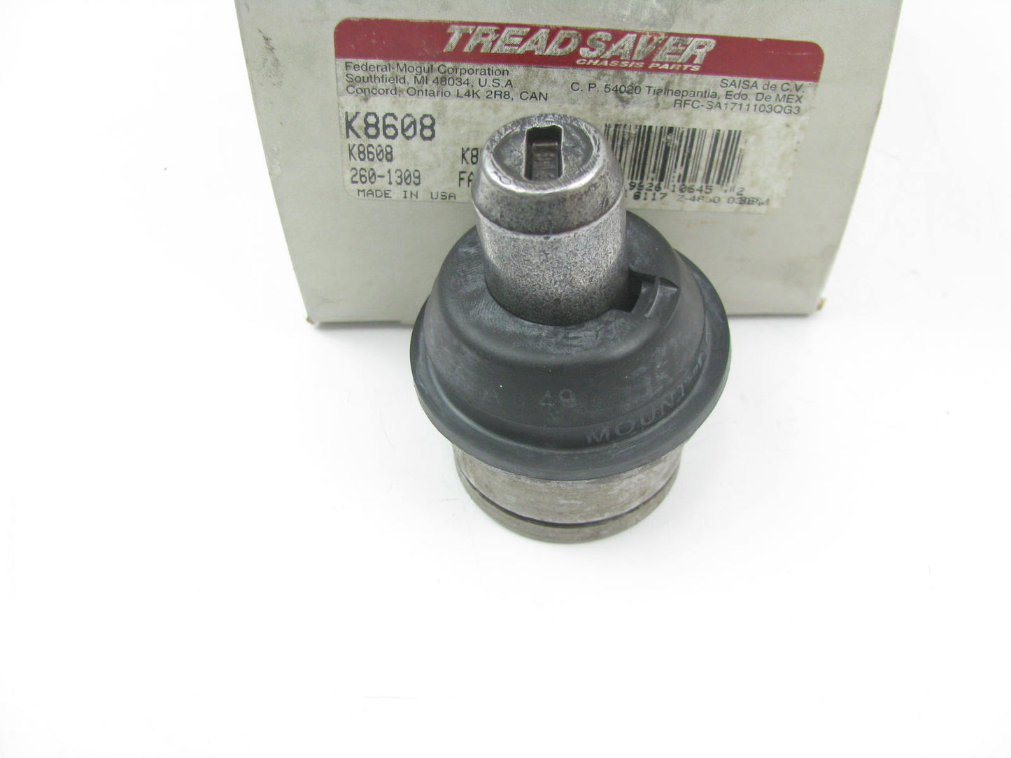 Tread Saver K8608 Suspension Ball Joint - Front Upper