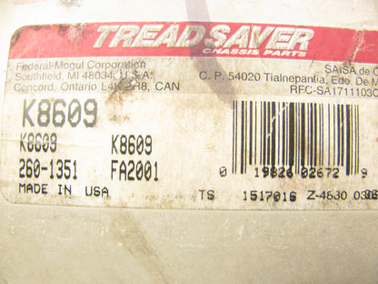 (2) Tread Saver K8609 Suspension Ball Joint - Front Lower