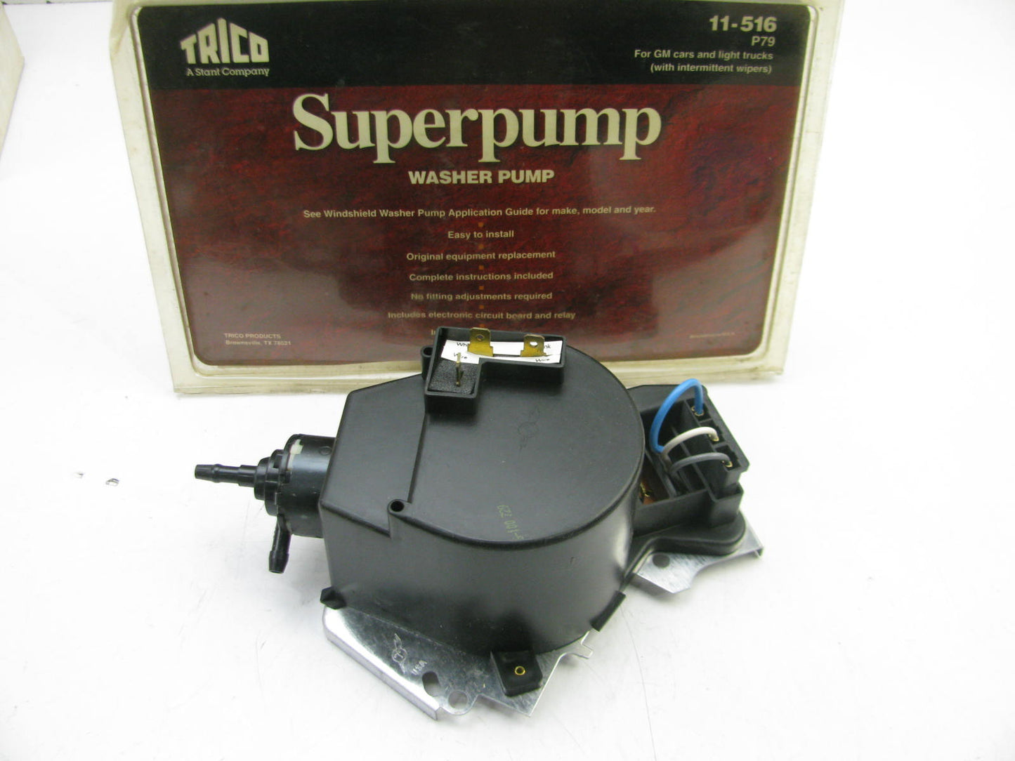 Trico 11-516 FRONT Windshield Washer Pump