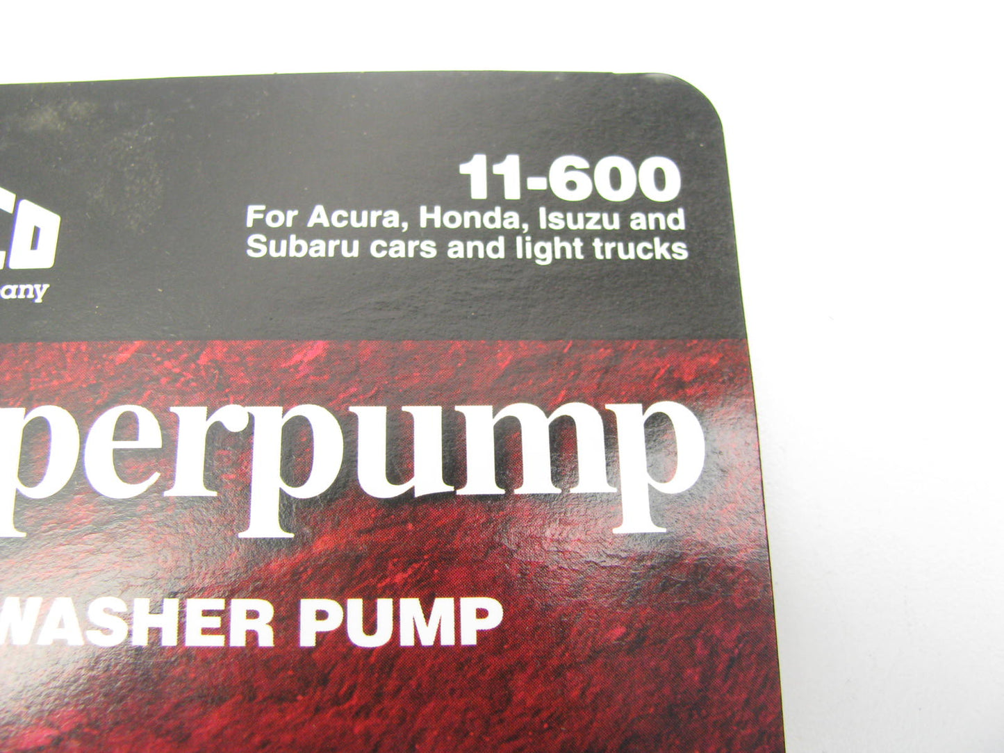 Trico 11-600 Windshield Washer Pump - Front / Rear