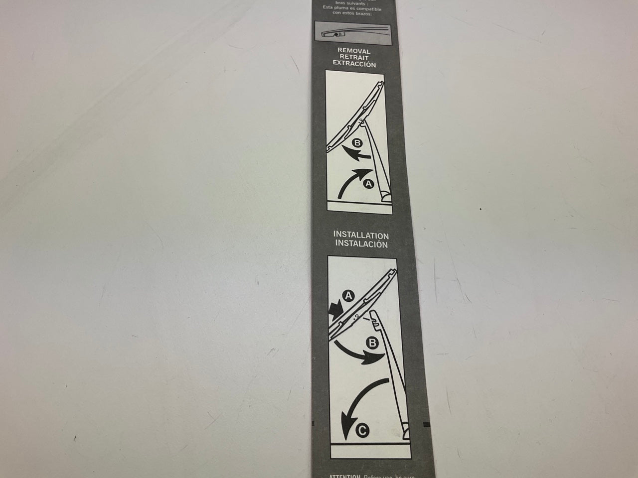 Trico 14-B Exact Fit Rear Window Wiper Blade, 14''