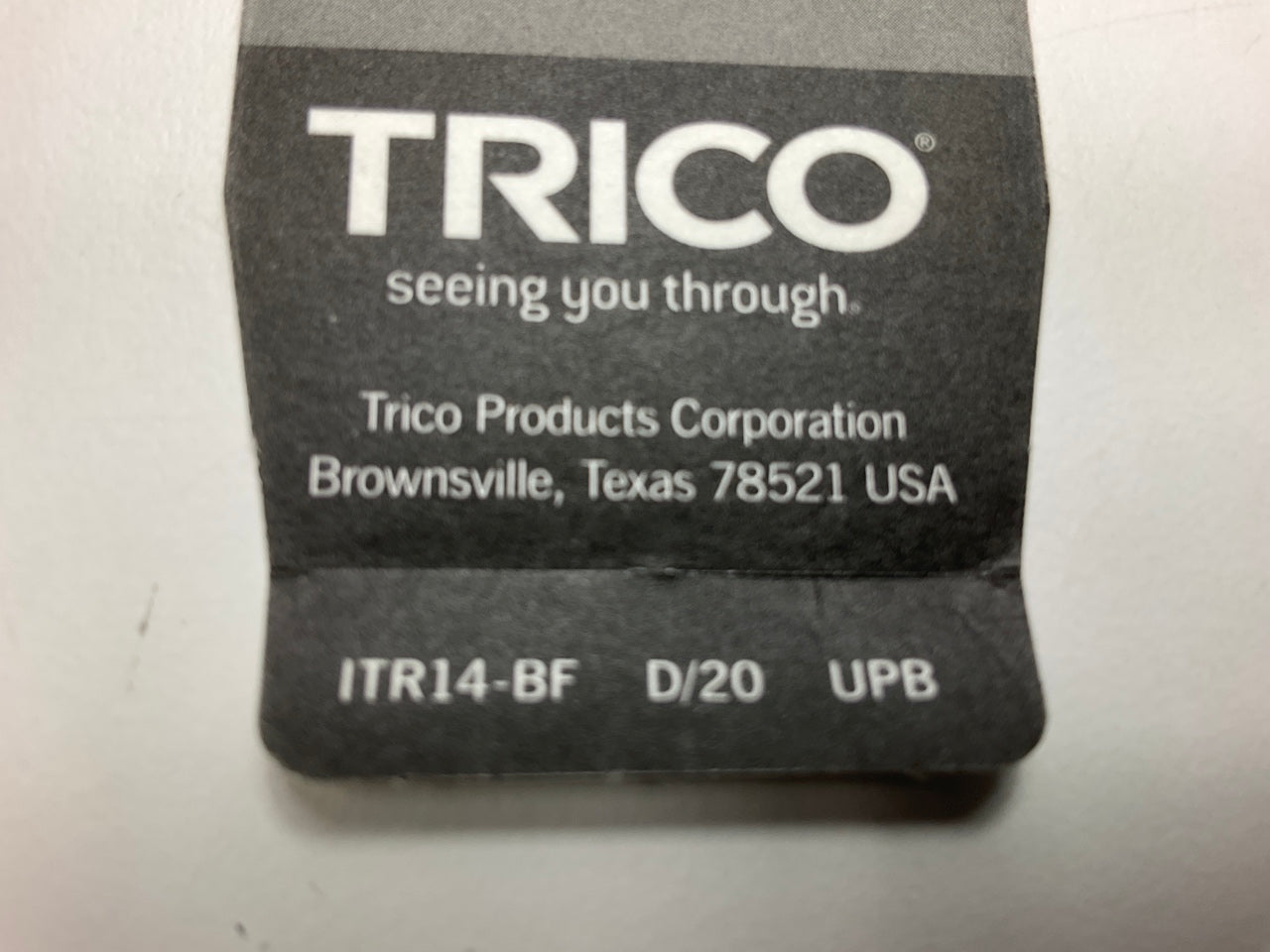 Trico 14-B Exact Fit Rear Window Wiper Blade, 14''