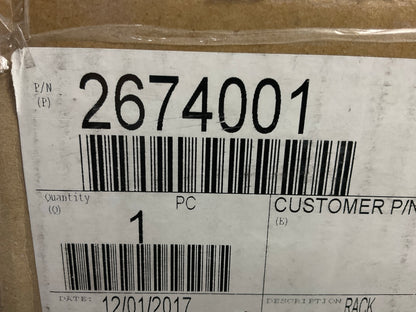 Ideal 2674001 Hose Large Clamp Display Rack (Rack Only), Has Labeled Sizes