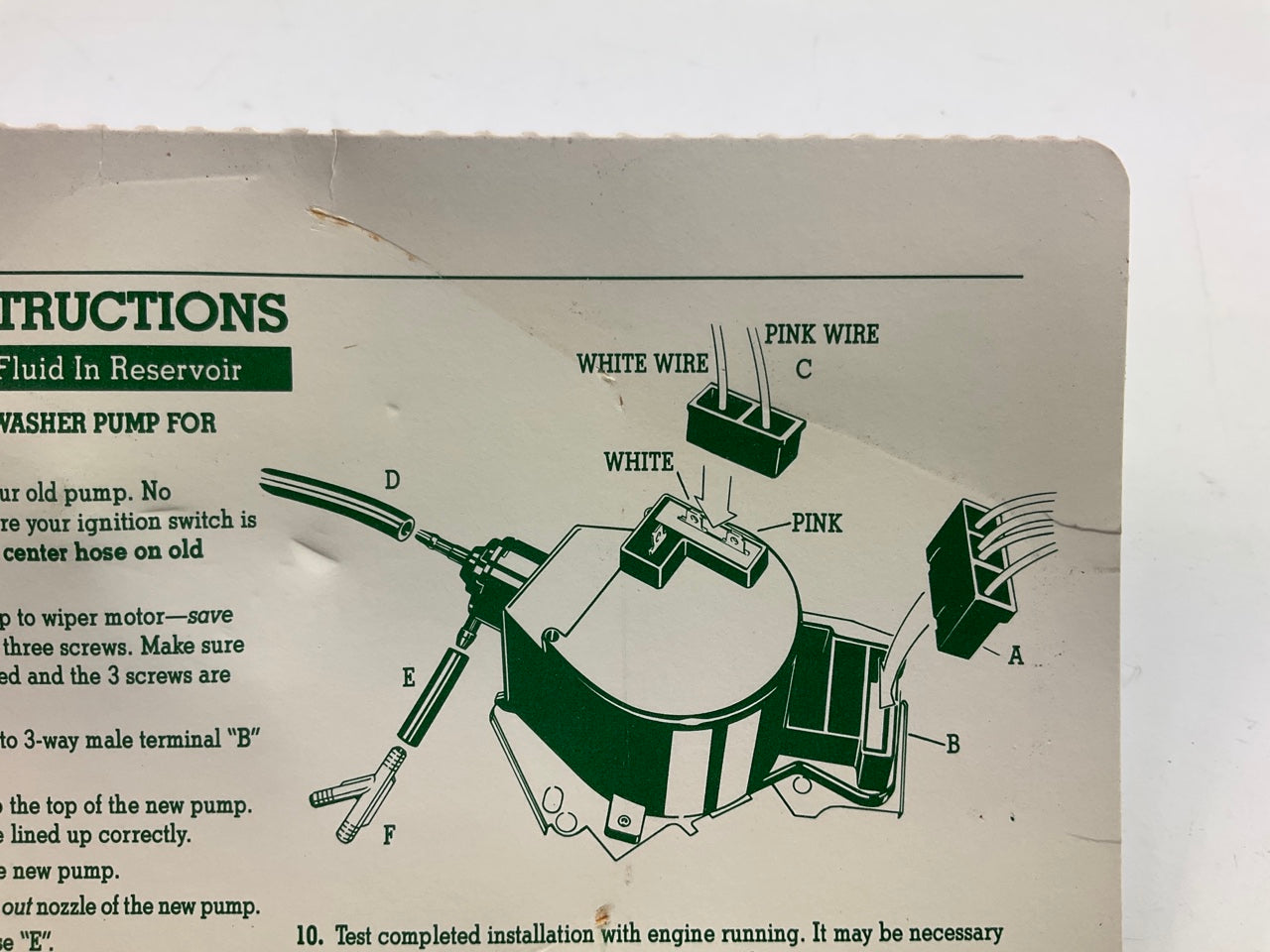 Tridon WP-200 Windshield Washer Pump