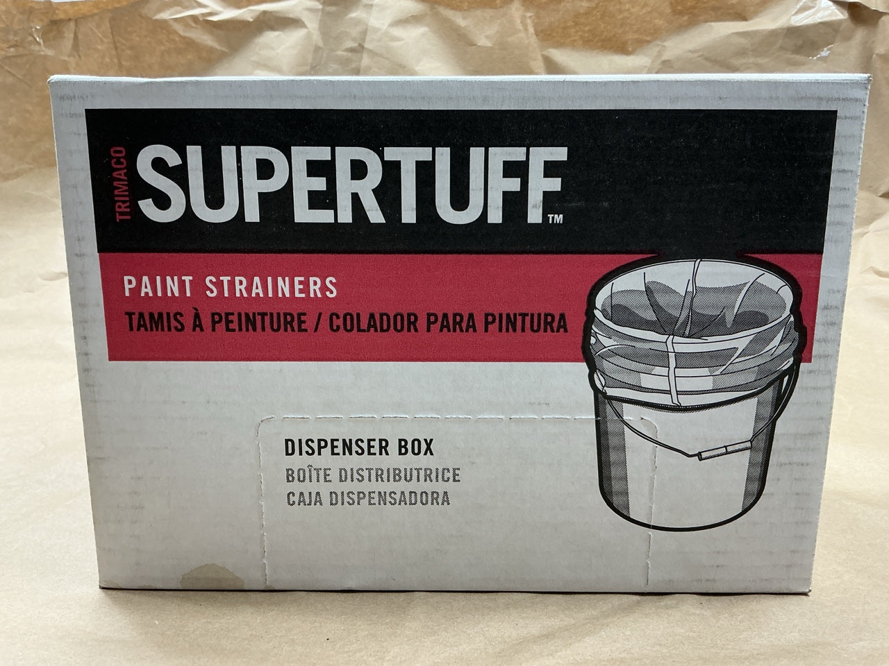 Trimaco 11513 SuperTuff Regular Mesh/Elastic Paint Strainer 5 Gal. (Pack Of 25)