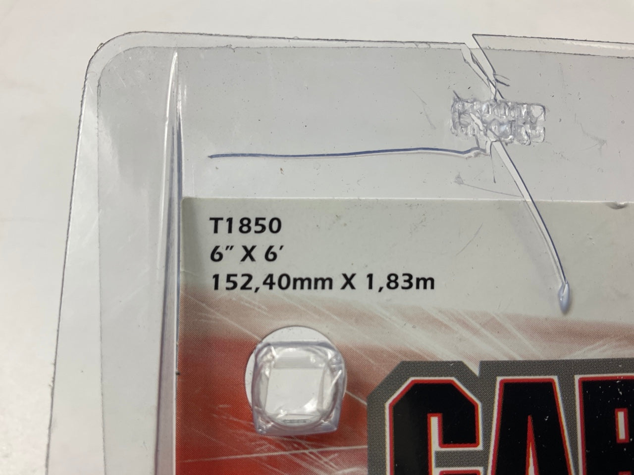 Trimbrite T1850 Carbon Fiber Adhesive Film, 6'' X 6 Feet Roll