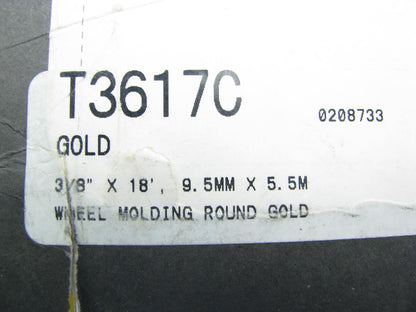 Trimbrite T3617C Chrome Door Trim Moulding 3/8'' X 18'