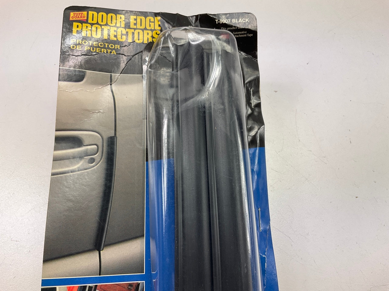 Trimbrite T9007 Universal Black Self-adhesive Door Edge Guard Set