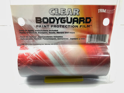 Trimbrite T9020 5-7/8'' X 12' Clear Transparent Body Guard Paint Protection Film