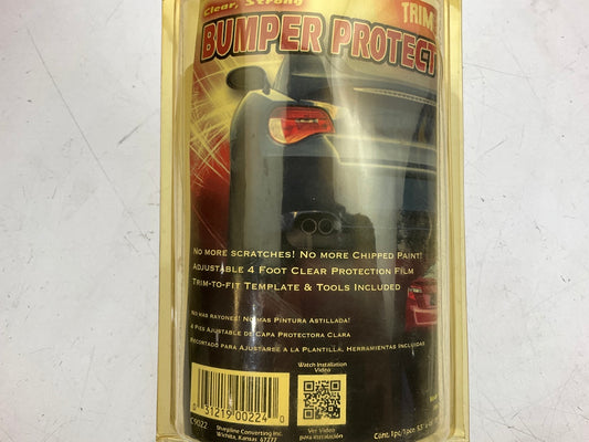 TRIMBRITE T9022 Clear Bodyguard Bumper Protection Film, Trim To Fit