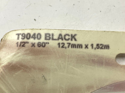 Trimbrite T9040 Black Molding 1/2'' X 60'' Repair Tape, Double Side Adhesive