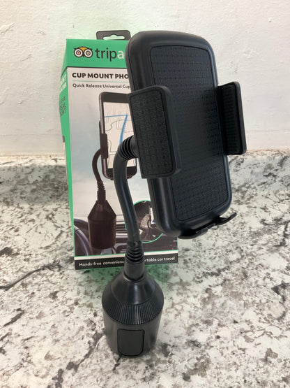 Trip Advisor TA422 Quick Release Cup Mount Cell Mobile Phone Holder