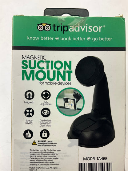 Trip Advisor TA465 Magnetic Suction Mount Smartphone Cell Phone Holder