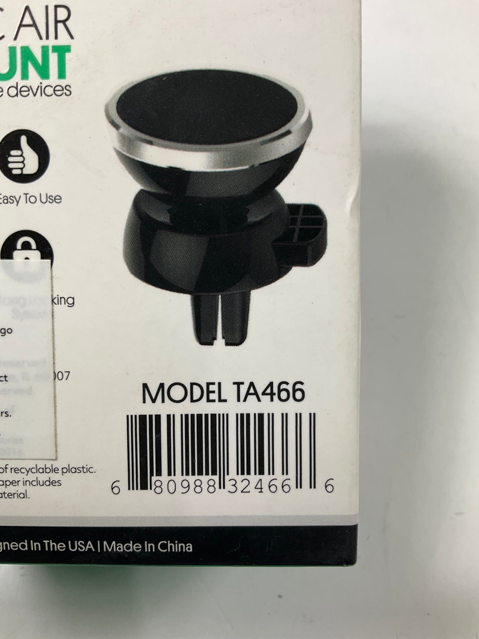 Trip Advisor TA466 Magnetic A/C Vent Mount Cell Phone Mount Holder