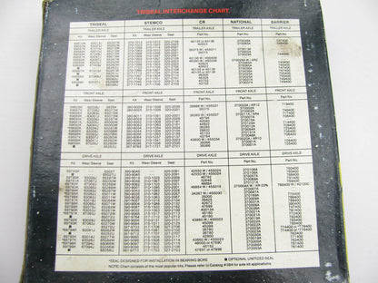 Triseal 65060U TRAILER AXLE WHEEL -SEAL, 370025A, TS65060U,