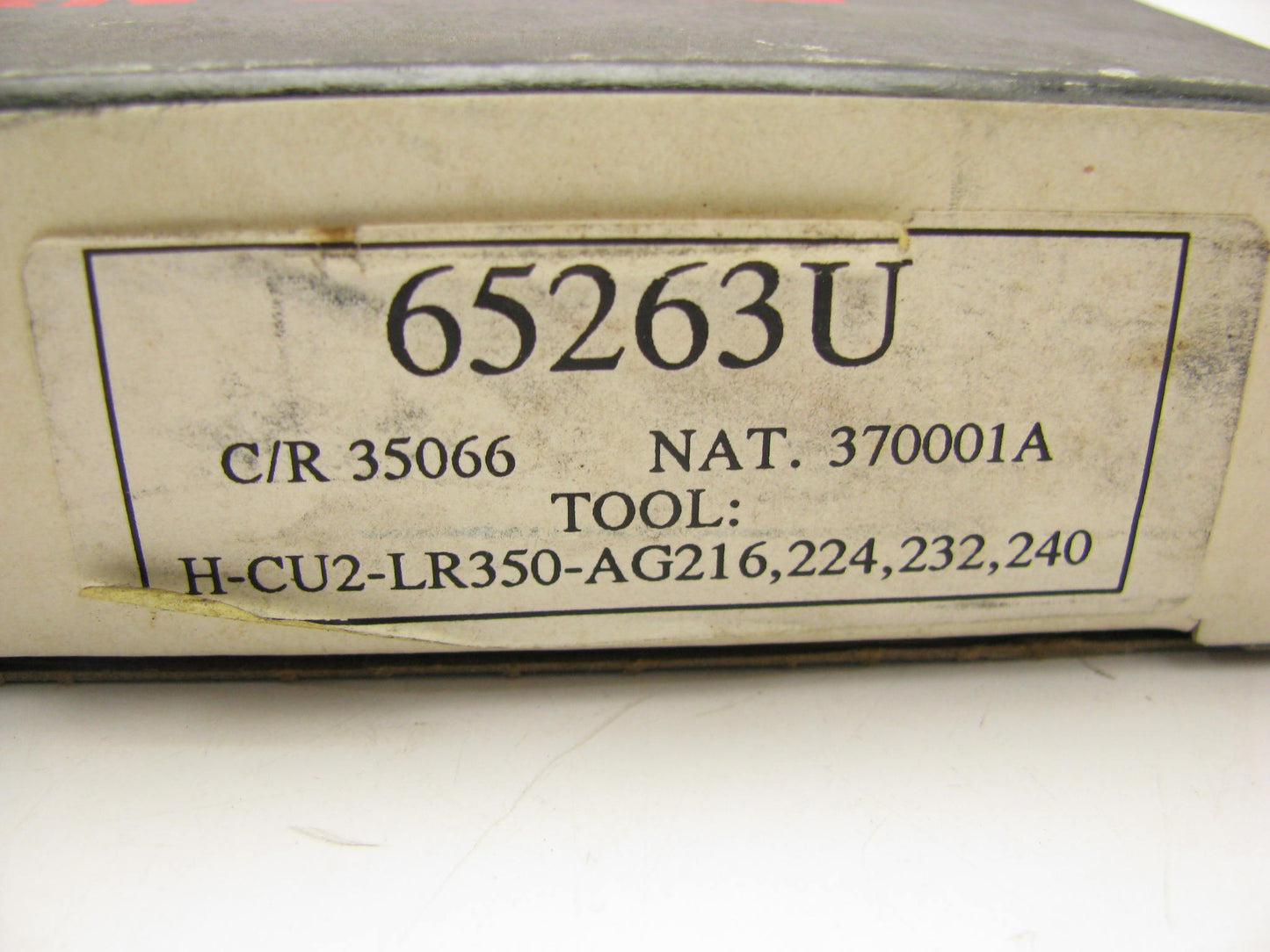 (2) Triseal 65263U Front Inner Wheel Seals - 4.848'' OD X 3.500'' ID X 0.925''