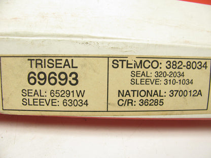 Triseal 69693 Wheel Seal & Wear Ring - 4.816'' OD X 3.625'' ID X 0.921'' Wide