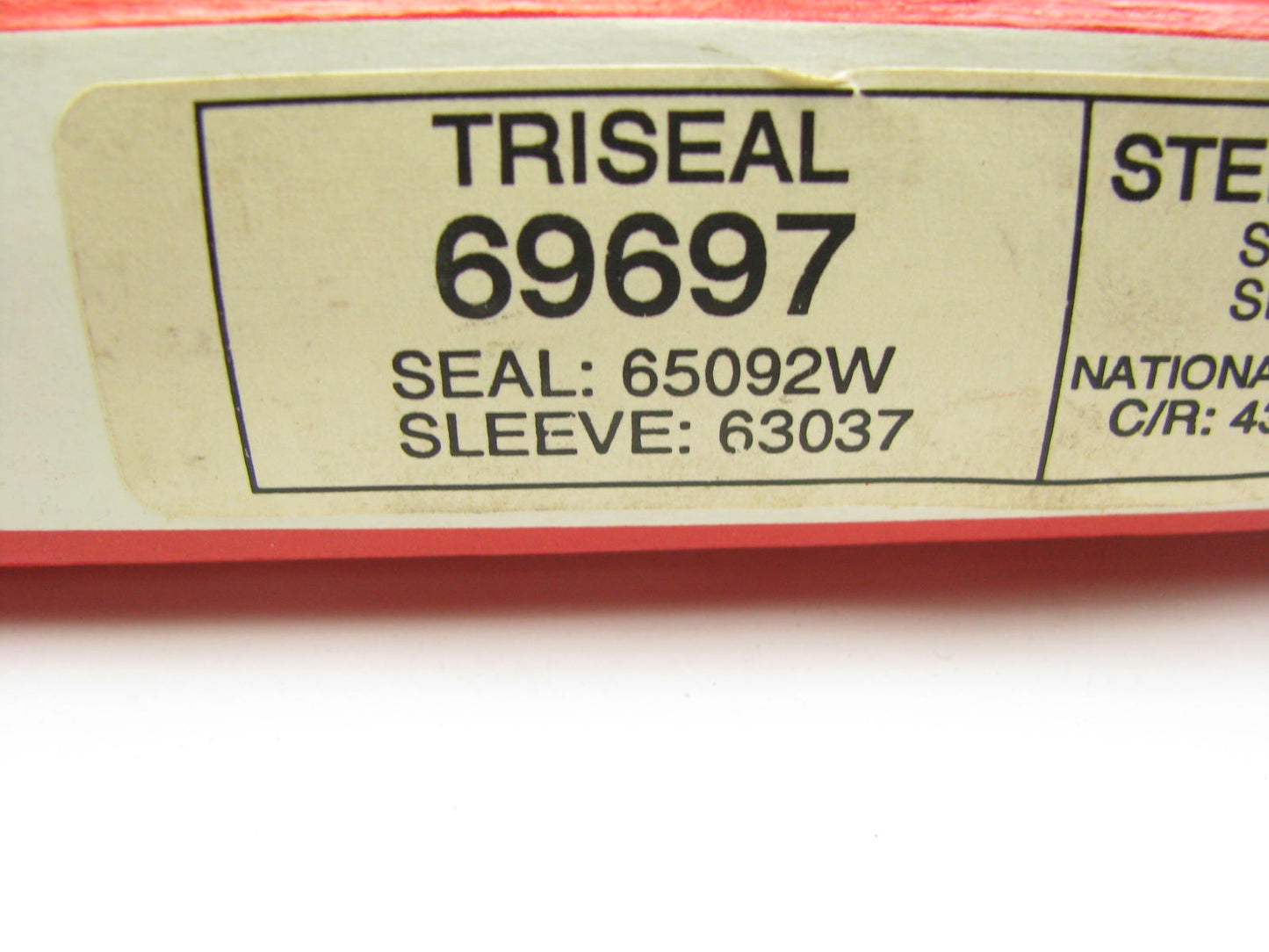 Triseal 69697 Wheel Seal & Axle Ring - 5.911'' OD X 4.375'' ID X 1.000'' Wide