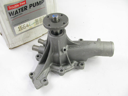 Trouble Free 1664 Reman Engine Water Pump For 1988-1993 Ford 3.8L-V6