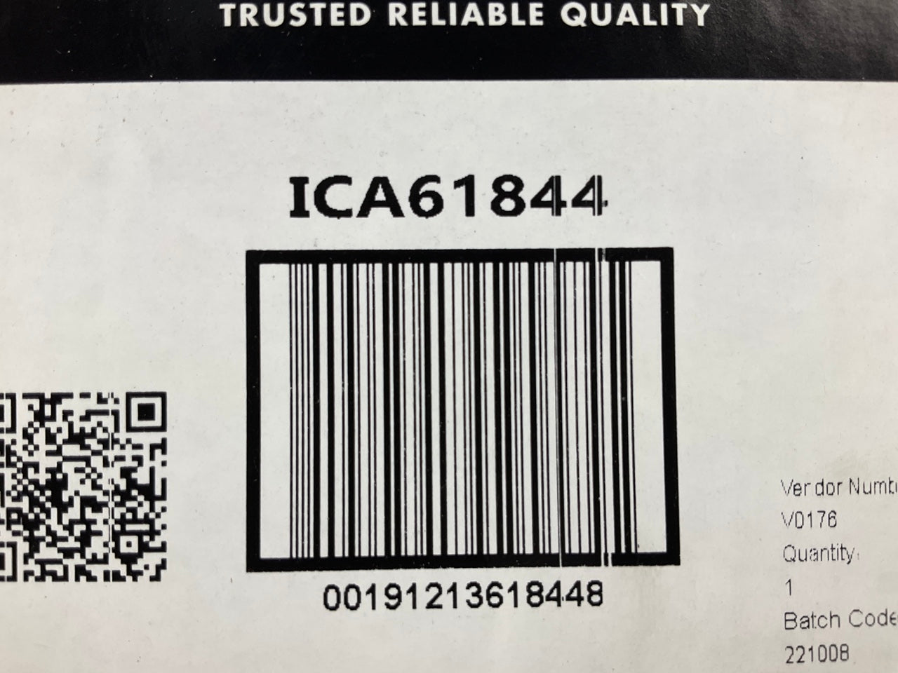 (8) TRQ ICA61844 Ignition Coil