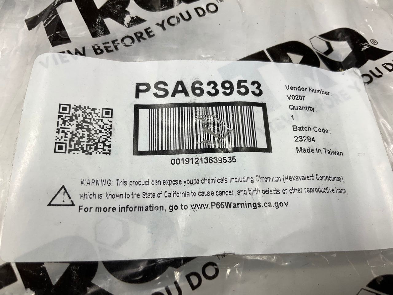 TRQ PSA63953 Rear Lower Control Arm