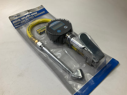 Tru-flate 17-878 Digital Inflator Gauge 0-200 PSI Inflation Range, 1/4'' FNPT
