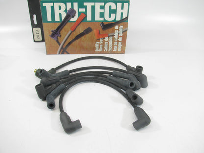 Tru-tech 2419 Ignition Spark Plug Wire Set For 1983-1990 Jeep AMC 2.5L-L4