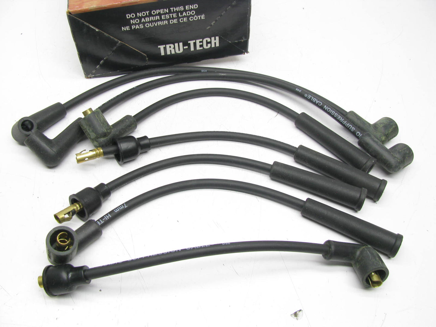 Tru-tech 2602 Ignition Spark Plug Wire Set For 1991-1995 Toyota 1.5L-L4